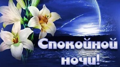 Спокойной ночи!