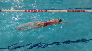 Упражнения на спине (для кроля)