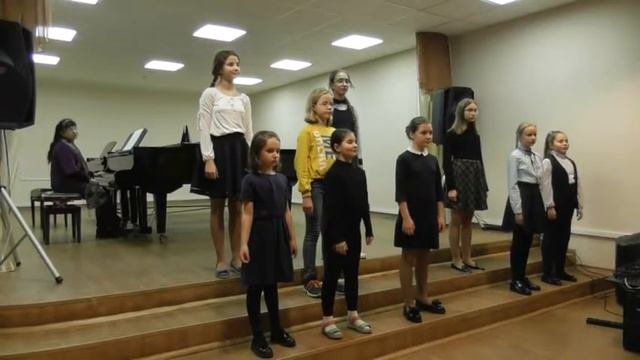 Репетиция Акуловой Юлии Юрьевны, концертмейстер Елена Николаевна Самарина
