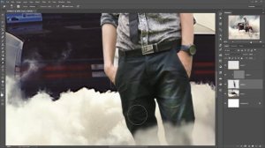 smoke style photo manipulation | photoshop tutorial cs6/cc