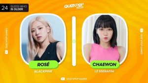 GUESS WHICH KPOP IDOL IS OLDER ? | QUIZ KPOP GAMES 2022 | KPOP QUIZ TRIVIA