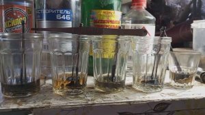 тест растворителей. как раскоксовать кольца?