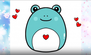 Милый Лягушонок. Рисунки для детей