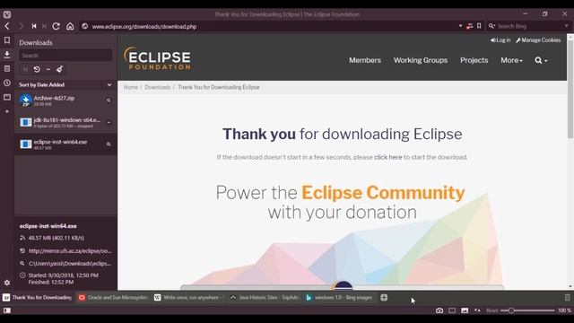 05 - java Download & installing eclipse IDE / Java developmentTools (Darija)