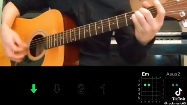 Nirvana - Smell Like Teen Spirit tutorial смотреть онлайн