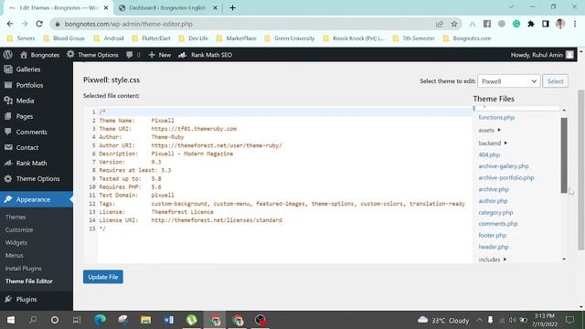 How to add AdSense CODE to WordPress Header Bangla Tutorial | Inserting AdSense Code in WordPress смотреть онлайн