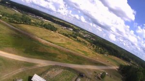 Юрово. Полёт над селом возле церкви