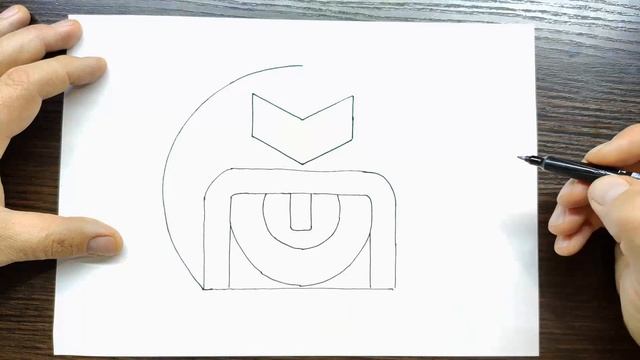 Как нарисовать значок СТУ Бравл Старс - Как нарисовать СТУ Brawl Stars - Шаг за шагом смотреть онлайн