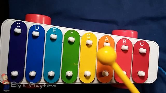 How to Play Incy Wincy Spider on a Kids Xylophone 2 смотреть онлайн