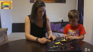 LEGO Гоночный самолёт Собираем самый первый Андрюшкин конструктор! Челлендж! 0+