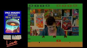 Space Invaders (Atari 2600) mode variants - Mike Matei Live