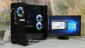 Набор вентиляторов Thermaltake Riing Trio 12 LED RGB Radiator Fan TT Premium Edition