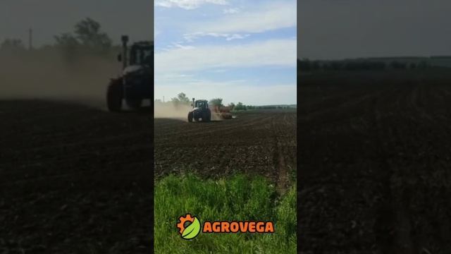 Трактор AGROVEGA в полях