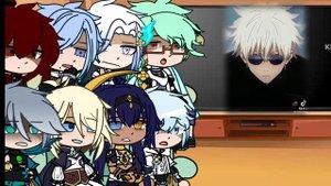 ×||×Genshin impact reacts to Gojo Satoru as aether's future life×||×Part 1/2 ×||×Read desc×||×