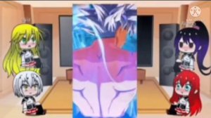 DxD highschool react on goku MUI