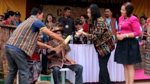 Awarding of Certificate of Ancestral Domain Title in Sangab, Caraga