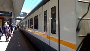 Электропоезд ЭП2Д-0137 сообщением "Нахабино - Москва Рижский вокзал" (МЦД-2)