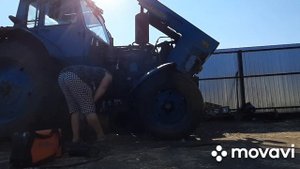 Продолжение ремонта МТЗ 80 Замена выжимного подшипника/Диска сцепления/Лапок корзины сцепления