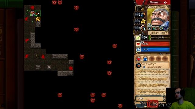 Desktop Dungeons Прохождение. Часть 1. "Новый Мир" Gameplay walkthrough смотреть онлайн