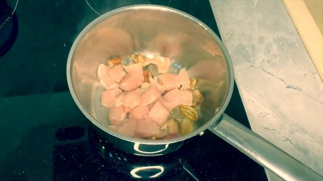 Перловка (Перлотто) С Курицей И Грибами