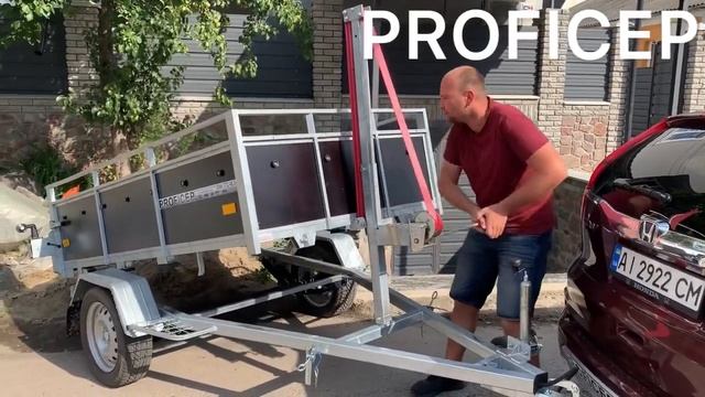 Прицеп «Самосвал» 2.30/1.30 PROFICEP м. Біла Церква 096-772-48-34 смотреть онлайн
