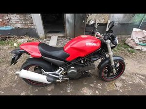 Ducati Monster 400 холодный пуск