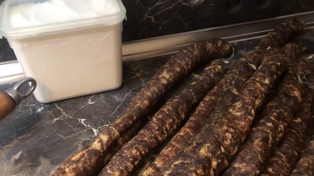 Очень вкусная сушёная колбаса смотреть онлайн
