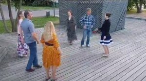 Контрданс Ветренный гасконец (учебное видео с класса). Сообщество Assemblés (Ассамбле)