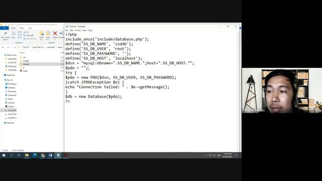 7  - Creating the config.php