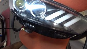 Ford Fusion. Ремонт ДХО. Ремонт и разборка фары. Глюк салонного плафона.