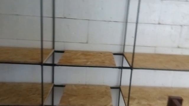 Самодельный разборной стеллаж для правой стороны гаража в готовом виде смотреть онлайн