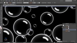 How to make bubbles | Adobe Illustrator | Adobe Photoshop