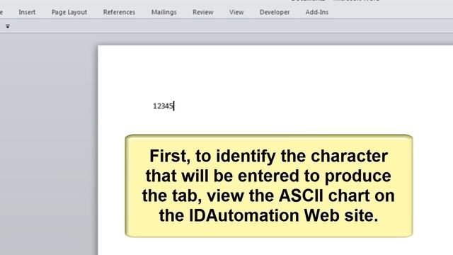 How to Encode a Tab or Function in a 2D Barcode in Microsoft Word смотреть онлайн