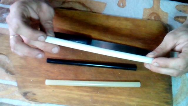 Заметки ножедела: Рукоять из термоклея (Эксперимент! ) :) смотреть онлайн