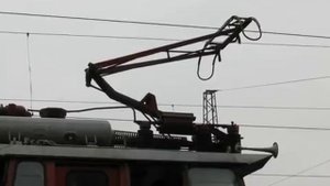 Электрическая дуга контактной сети