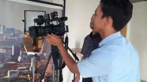 TUTORIAL MENGGUNAKAN KAMERA SONY PMW 200, KAMERA LIPUTAN ALJAZEERA TV BIRO  INDONESIA