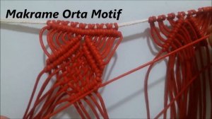 DİY, Macrame, Düğüm, Orta Motif - Knot, Medium Motif -