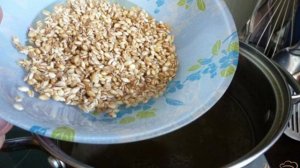 Суп с солеными грибами и перловкой