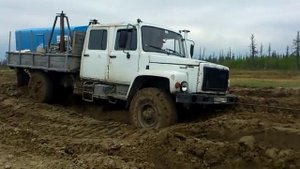 Дорога на куст. СевероХарампурское месторождение