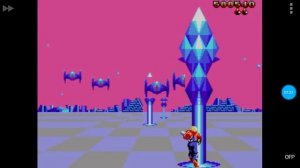 Space Harrier 3D - Sega Master System Emulated