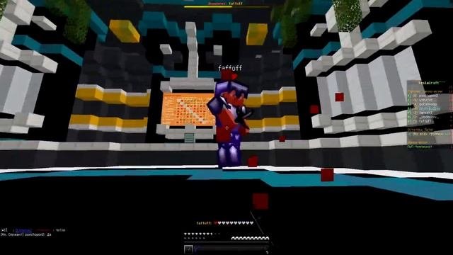 КАК ПОНИЗИТЬ ПИНГ НА СЕРВЕРЕ МАЙНКАРАФТ | ПВП ЧЕМПИОНАТ | TESLACRAFT
