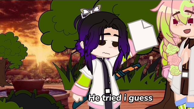 ☁️ Muichiro draws the hashira ☁️ KNY gacha ⭐️ part 1 смотреть онлайн