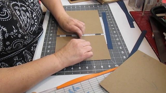 (francais) Scrapbooking : Tuto #12a de 14 , Album " Noel rose" | Le couvert . смотреть онлайн