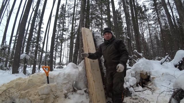 Вернулся в ТАЁЖНЫЙ ДОМ | Завёз материал для отделки предбанника