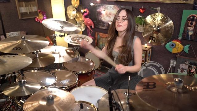 36 CRAZYFISTS - BLOODWORK - DRUM COVER BY MEYTAL COHEN смотреть онлайн
