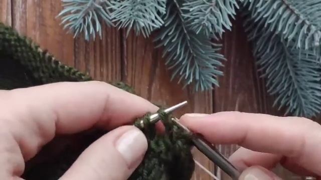 Закрытие петель спицами полым шнуром I-cord (айкорд)