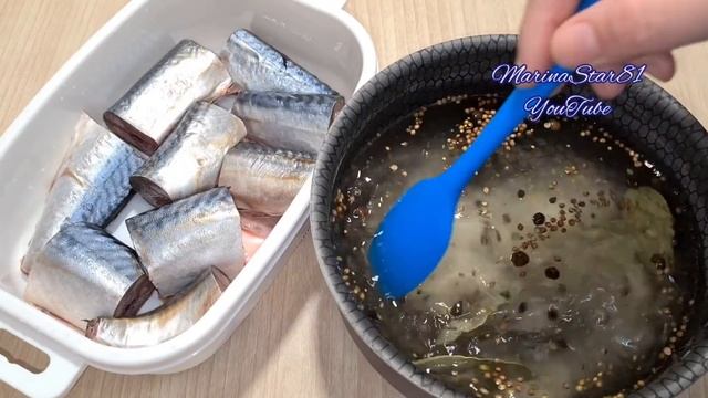 Остановиться НЕВОЗМОЖНО !!! Малосольная СКУМБРИЯ в МОЛОКЕ !!! Очень НЕЖНАЯ и ВКУСНАЯ