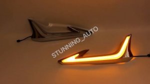 Дневные ходовые огни Land Cruiser Prado 120 в обвес MODELLISTA