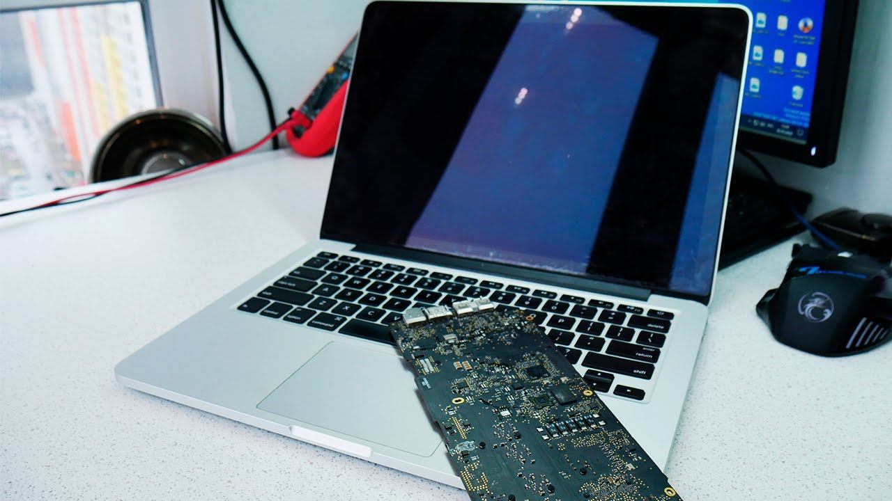 Воскрешаем залитый macbook pro a1502 после другого сервиса смотреть онлайн