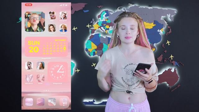 Как изменить иконки на айфон. Приложение Widgetsmith как пользоваться. IOS 14 оформление.